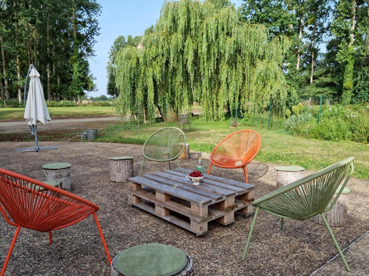 L 'Aupinouse Chambre Double Pivoine Avec Salle D'Eau Privative La Suze-sur-Sarthe Zewnętrze zdjęcie