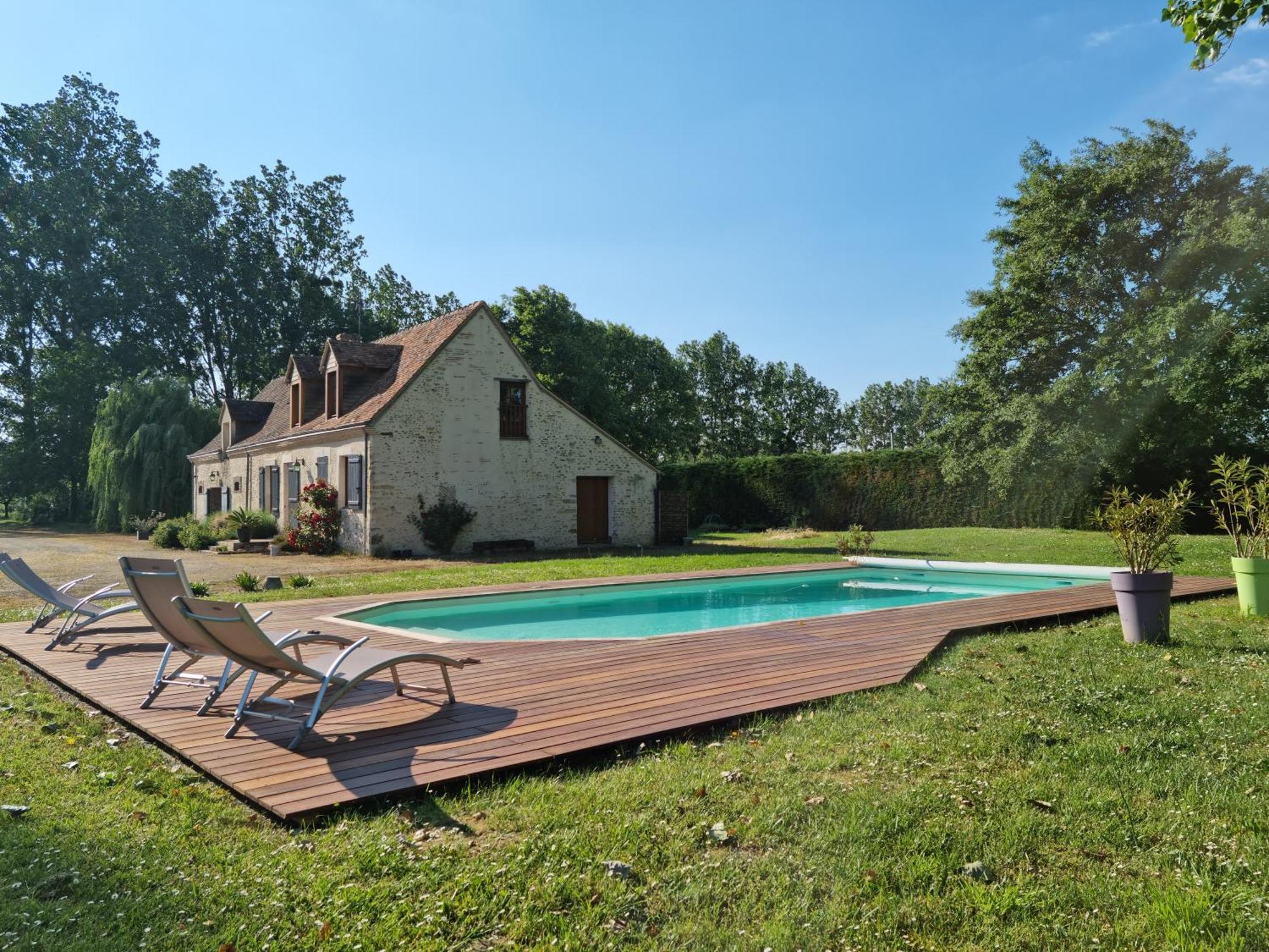 L 'Aupinouse Chambre Double Pivoine Avec Salle D'Eau Privative La Suze-sur-Sarthe Zewnętrze zdjęcie